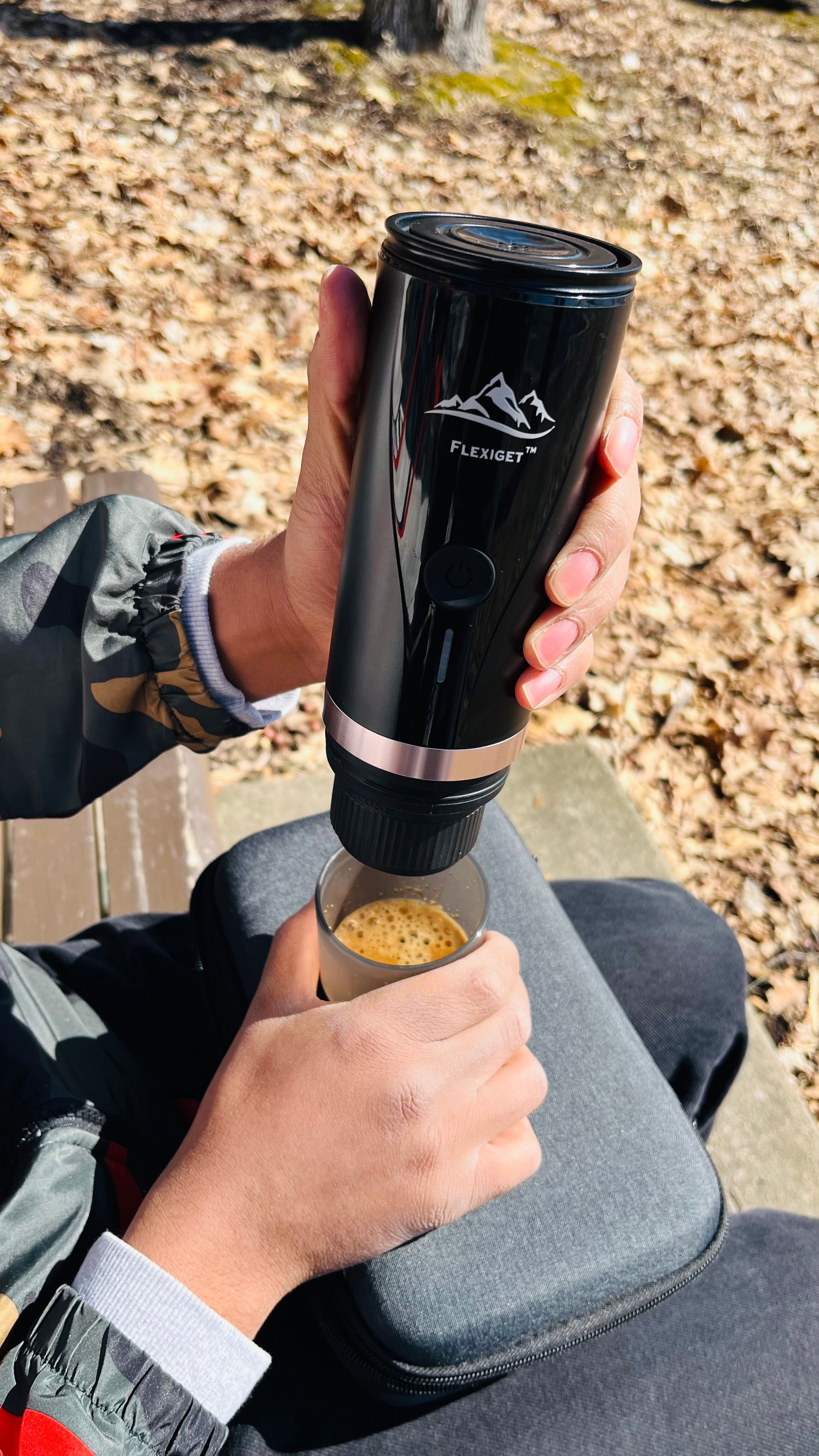 Cafetière Portable FlexiGet™ – Sans Fil, Rechargeable USB