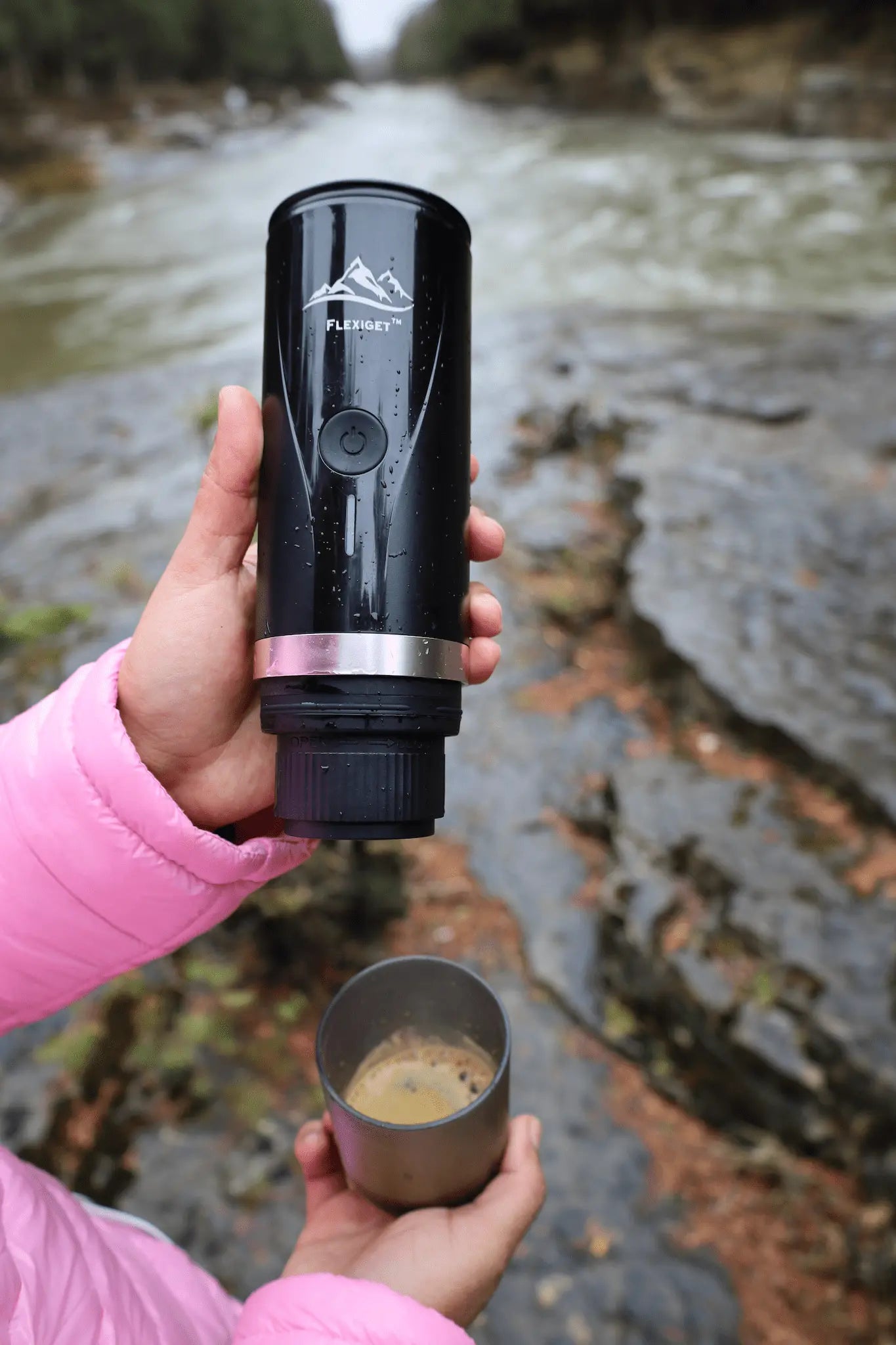 Cafetière Portable FlexiGet™ – Sans Fil, Rechargeable USB