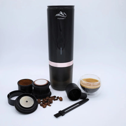 Cafetière Portable FlexiGet™ – Sans Fil, Rechargeable USB