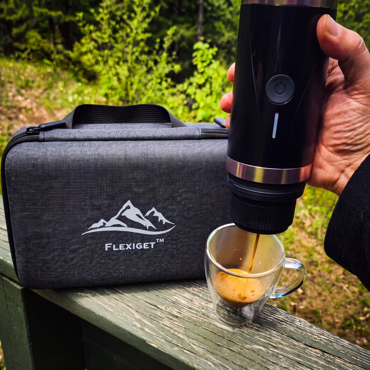 FlexiGet Pro — Machine à Espresso Portable 20 Bars